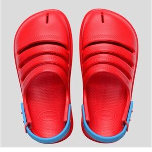 Havaianas Cloed Toe Clog Sandals - Preworn - Size 11 kids
